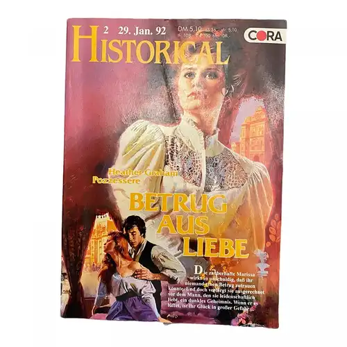 836 Heather Graham HISTORICAL - BETRUG AUS LIEBE HISTORISCHER ROMAN