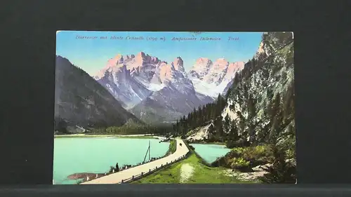 Dürrensee mit Monte Cristallo Ampezzaner Dolomiten Tirol JW 402967 F