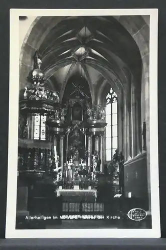 Allerheiligen im Mürztale Inneres der Kirche JW 402719 F