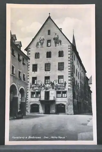 Das Hohe Haus Konstanz am Bodensee JW 401246 F