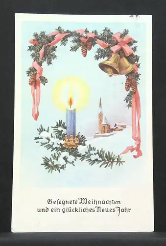 Gesegnete Weihnachten und glückliches neues Jahr JW 410224 F