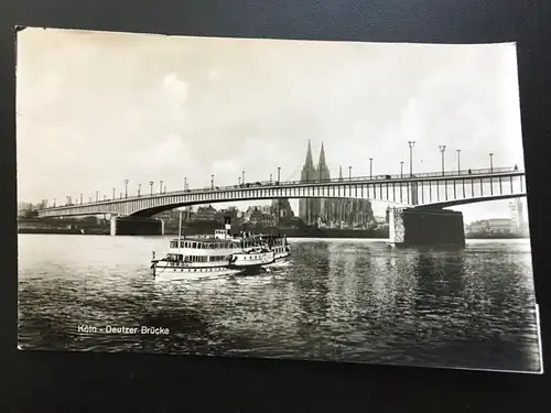 Köln - Deutzer Brücke - Schiff 966 TH