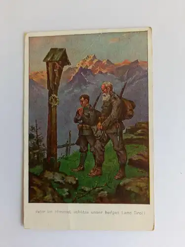 KuK Soldaten  am Berg, 140393 GR