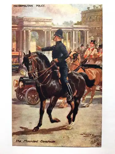 Metropolitan Police - Polizei London - Mounted Constable - Polizeipferd 40261 TH