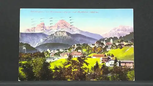 Berchtesgaden mit Watzmann und Hochkalter JW 00223 F