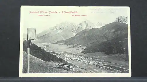 Niederdorf Pustertal Aussichtsstelle Toblach Bad Maistatt JW 500245 F