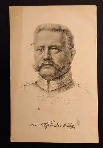 Generaloberst Von Hindenburg Porträt 600768A Ga G