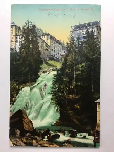 Badgastein - Unterer Wasserfall 11043