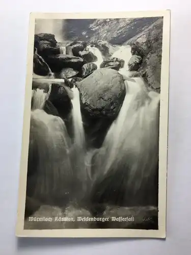 Würmlach Kärnten - Weidenburger Wasserfall 11065