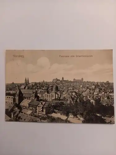 Nürnberg Panorama vom Gewerbemuseum 693