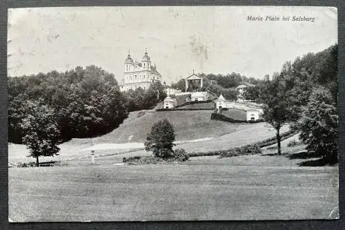 Maria Plain b. Salzburg Wallfahrtskirche Basilika Berg Baum Österreich 410817 TH