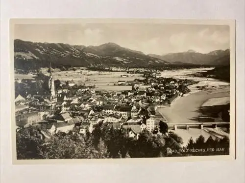 Bad Tölz rechts der Isar, Kirche, Brücke 400569 AH