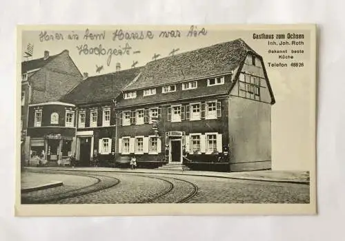 AK, Gasthaus Zum Ochsen, Roth, Gaststätte, Baden Württemberg (20020 BW)