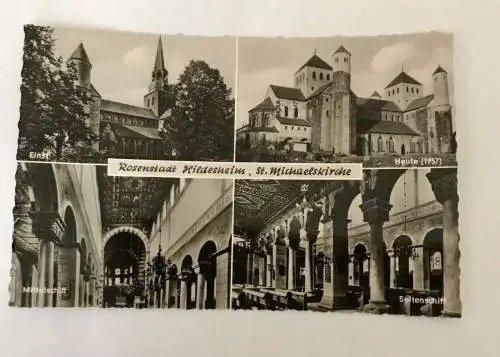 AK, Rosenstadt, Hildesheim, St. Michaelskirche, Niedersachsen (20045 BW)
