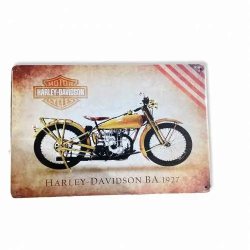 Nostalgie Vintage Schild Harley Davidson 30x20 16760