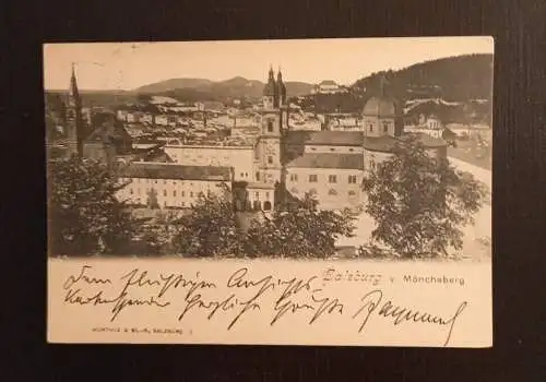 Salzburg V.Mönchsberg 165404 Ga G