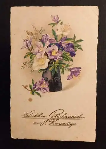 Herzlichen Glückwunsch Zum Namenstag Blumenstrauß 165384 Ga G