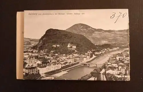 Doppelkarte Salzburg Panorama 165399 Ga G