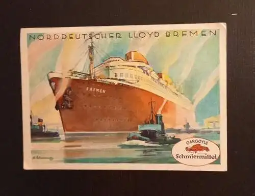 Norddeutscher Lloyd Bremen 165363 Ga G