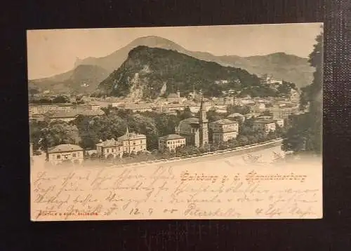 Salzburg Mit Kapuzinerberg 23140 Ga G