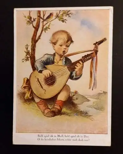 Kind Spielt Gitarre 165368 Ga G