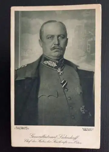 Generalleutnant Ludendorff Porträt 165283 Ga G