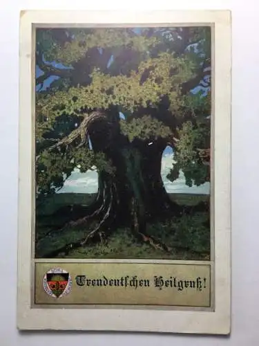 Deutscher Schulverein - Baum / Künstlerkarte 30018 TH
