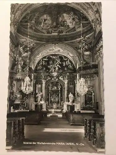 Inneres der Wallfahrtskirche Maria Taferl. 635. ShNÖ