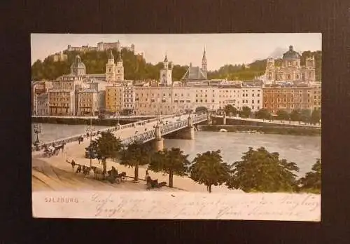 Salzburg Staatsbrücke Festung 165779 H