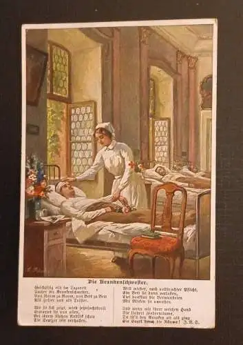 Völkerkrieg 1914 Krankenschwester 165533 H