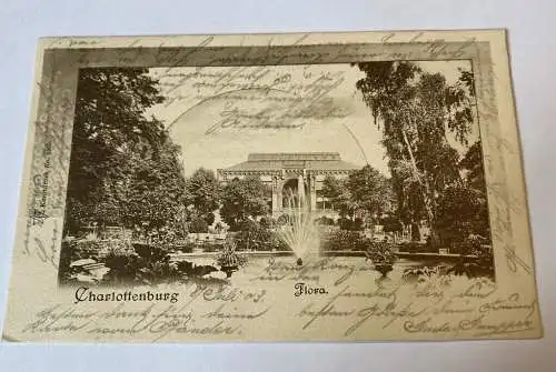Charlotenburg Flora um 1903 84020