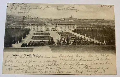 Wien Schönbrunn um 1904 84009