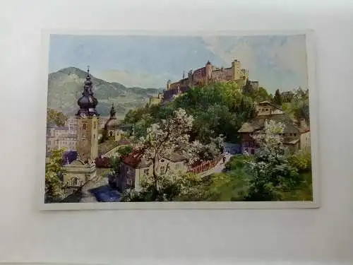 Salzburg vom Mönchsberg Hohensalzburg von der Richterhöhe 80071