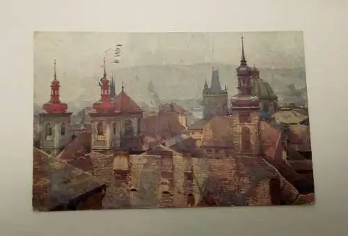 Praha Prag Altstadt Aquarell 50330