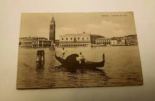 Venezia Venedig Panorama dal mara Gondel Kanal 50324 Shit