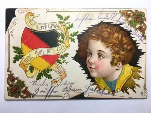 Kind mit Deutscher Flagge - Patriotika 30117 TH