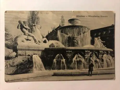 München- Wittelsbacher Brunnen. 20332