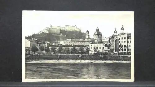 Salzburg Rudolfskai Salzach Festung Hohensalzburg JW165809