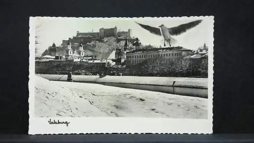 Salzburg Winter Schnee Festung Hohensalzburg JW165844