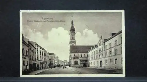 Deggendorf Unterer Stadtplatz mit Redemptoristen Kloster JW47134