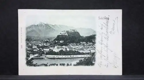 Salzburg Festung Hohensalzburg Salzach JW165854