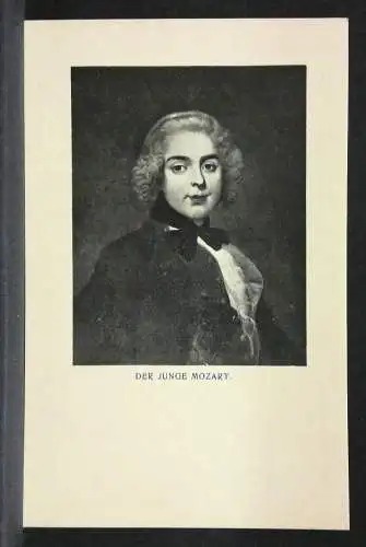 Der junge Mozart Porträt Zeichnung JW696