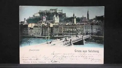 Gruss aus Salzburg Schloss Hohensalzburg JW165578