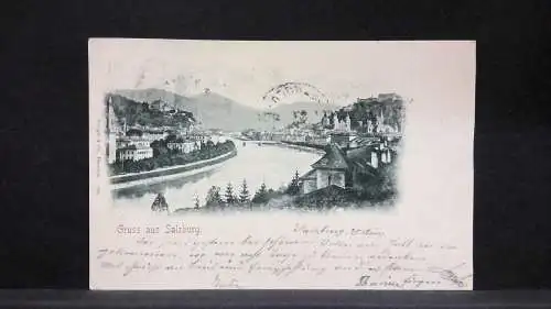 Gruss aus Salzburg Salzach Berge JW5846