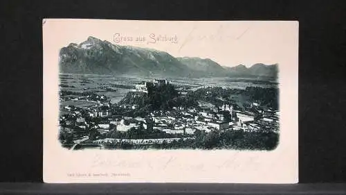 Gruss aus Salzburg Hohensalzburg und Umgebung JW7170