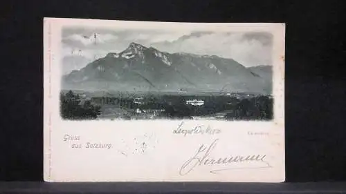 Gruss aus Salzburg Schloss Leopoldskron Untersberg JW5831