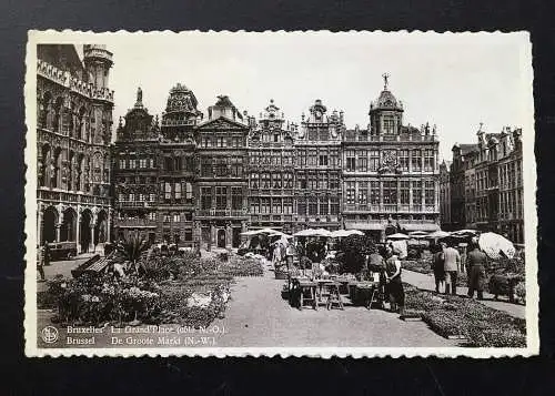 Brüssel/Bruxelles - La Grand'Place - Markt - Belgien 400272 TH F