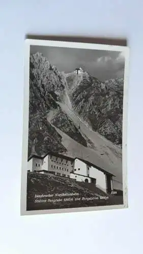 Innsbrucker Nordkettenbahn Station Seegrube 1905m u. Bergstation 2300m  11151