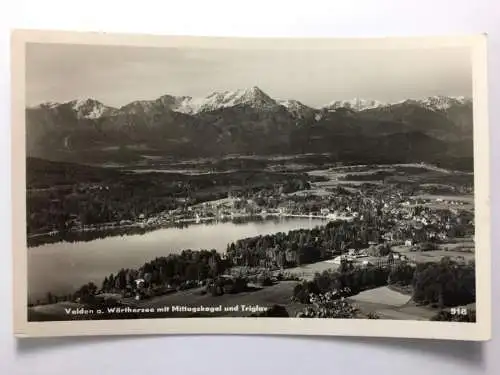 Velden am Wörthersee mit Mittagskogel und Triglav 11028