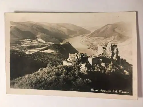 Ruine Aggstein i. d. Wachau. 538. ShNö